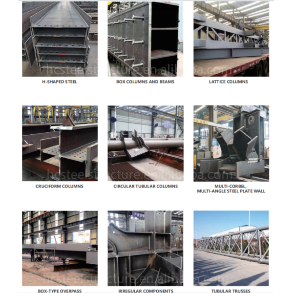Integrated Multi-storey Steel Structure Workshop Warehouse Large Span Industrial Combined Building