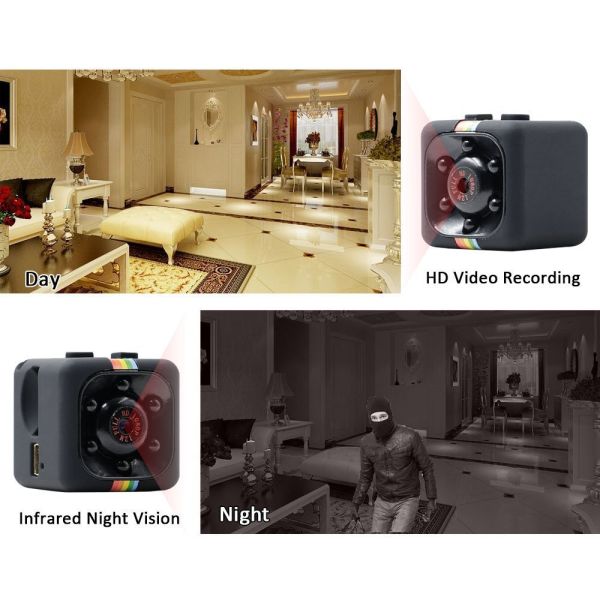 sq11 mini camera 1080p hd dvr Night Vision Camcorder Sport Outdoor Car DVR Infrared DV Video Camera