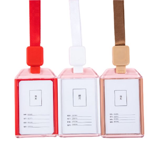 Deyi Assorted Color Print ID Card Holder