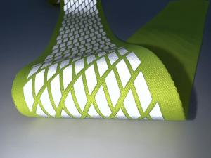 Buy cheap PET TPU Heat Transfer Reflective Tape For Fashion Wear Shoes Hat product
