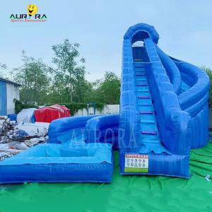 China Outdoors 50ft Kids Jumping Jungle Pvc Inflatable Water Slides on sale