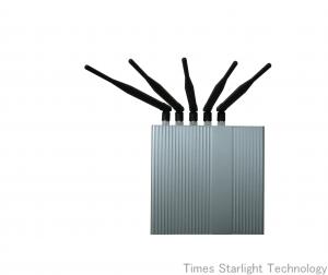 China Wireless WiFi Short Range Cell Phone Jammer With 5 Band Omni Directional Antenna on sale
