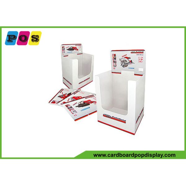 Europe Quarter Pallet Retail Display Bins , 60x40cm Dump Bin Display For Blender Machine DB040