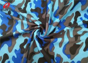 Buy cheap Disruptive Pattern Printed Polyester Spandex Fabric For Bags / Jacket / Shoes product