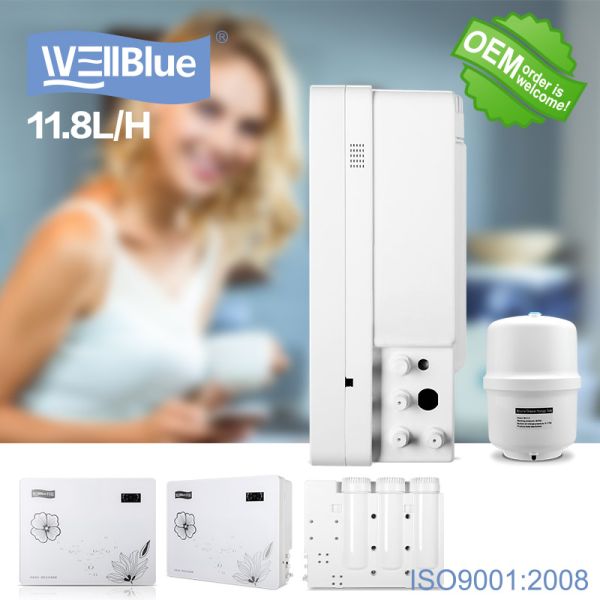 Under Sink 75G Water Filter Purifier Machine With RO System And LED Display