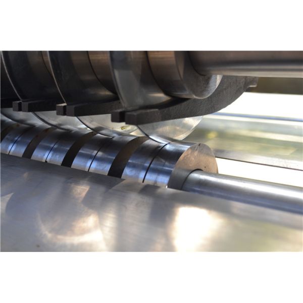 Multi Function Slitting Machine Round Blade Steel Width Of Rubber Material 800 Mm