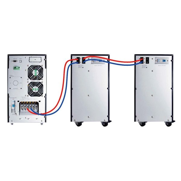 Single Phase 10 KVA Online UPS External Battery Long Backup Type Online UPS System