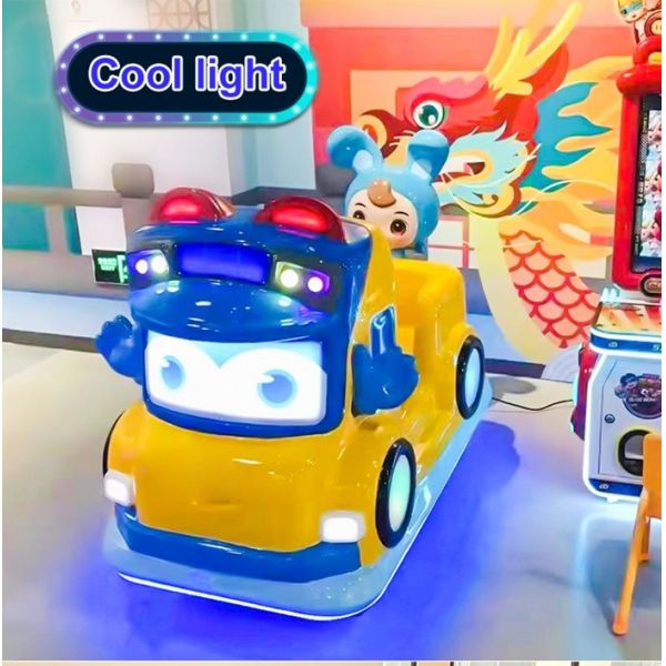 Ambulance Goethe Cartoon Kiddy Ride Machine Coin Operated Swing Machine