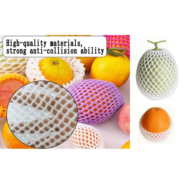 Fruit Foam Mesh Wrap Premium Quality Eco-Friendly Polyethylene Foam Fruit Nets For Fresh Produce Protective Packaging Agriculture Storage Shockproof