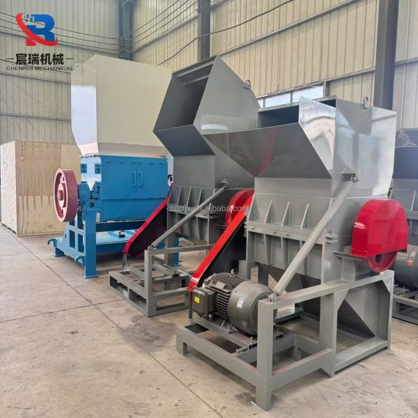 New Plastic Crusher Primarily Used for Processing Waste Plastic Products Such As PP/PE Plastic Crates Fruit Crates and Pallets
