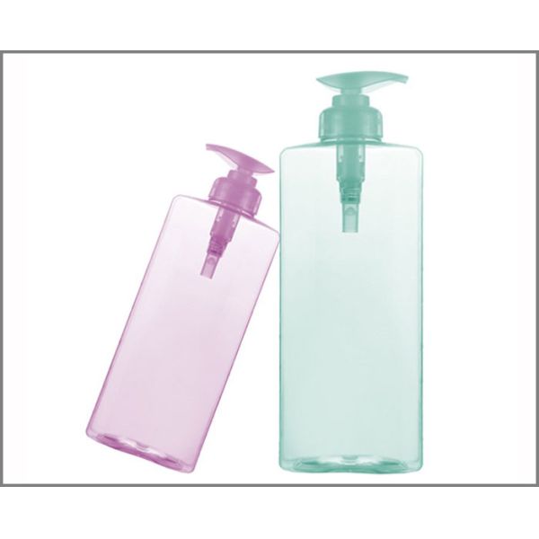 Square Conditioner Shower 500ml Pump Dispenser Bottle