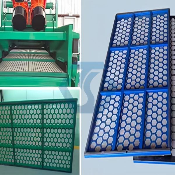 High-Strength Steel Frame Shaker Screen For Oil Mud Vibrating Screen With Customizable Mesh Range
