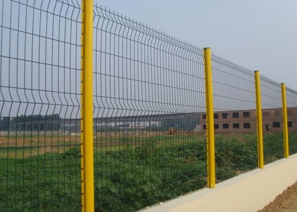 Quality Metal Galvanised Welded Mesh Fencing , Welded Wire Mesh Fence Easily Assembled for sale