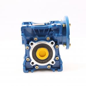 Buy cheap Blue Color Power 60W Worm Gear Gearbox Hollow Shaft Gear Motor product