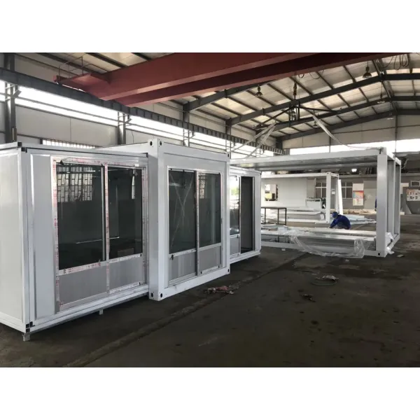 Steel Office Container Prefabricated Modular Lightweight Container Houses