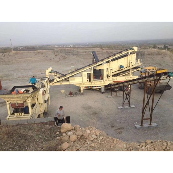 MP-VSI Series Mobile Crushing Plant For Construction Construction / Quarry