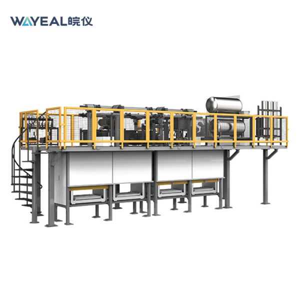 Vacuum Test Chamber Helium Gas Leak Detector System In Electricity Industry