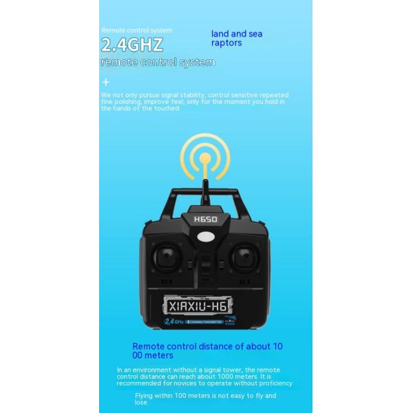 Brushless Motor H650 Aerobatics Stunt Led Light Epp Foam Sea Land Air 2.4g Proportional Radio Control Rc Jet Plane For Boys