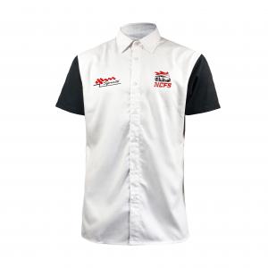 Buy cheap Breathable White Cotton Sportswear Custom Logo Design for Motocross F1 MotoGP Racing product