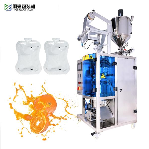Automatic Irregular Liquid Sachet Packaging Machine for Jelly / Thin Liquids