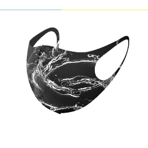 Anti Dust Civil Face Mask , Anti Pollution Mouth Mask 1 PLY Cotton Material