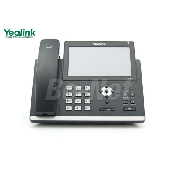 Gigabit Interface Cisco Voip Phone System Yealink SIP-T48S 7 Inch Touch Screen