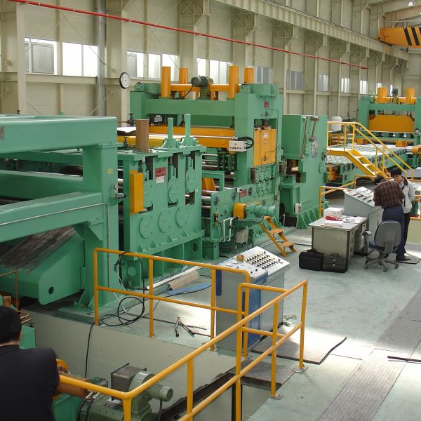 Steel Coil Slitting Line for 30T Coil Weight Uncoiling Leveling Shearing and Stacking