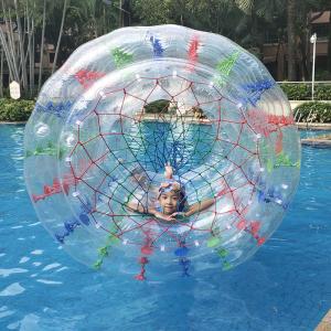 China Adult Kids 0.5mm PVC Inflatable Water Roller For Land on sale