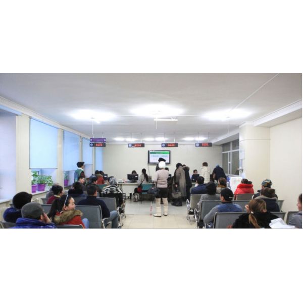 Multiple Language Wireless Wired Customer Number Calling Queuing System