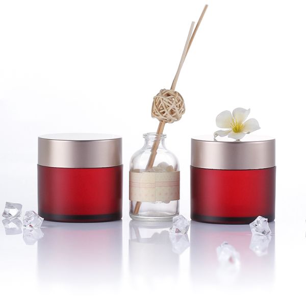 30ml 60ml 120ml 500ml Matte Colorful PS Plastic Cosmetic Jar 16oz For Nail Dip Powder