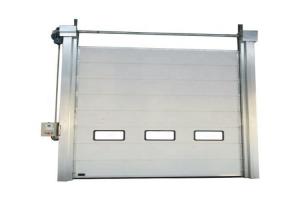 Buy cheap High Frequency Motor Industrial Sectional Overhead Doors Overhead Garage Doors product