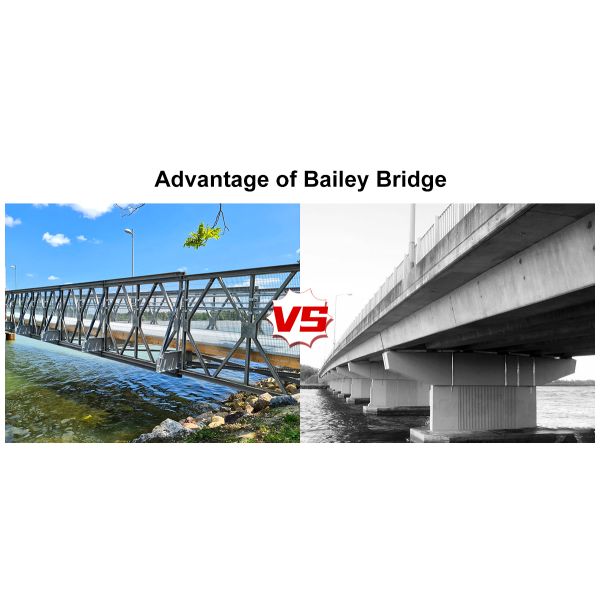 Fast Construction Truss Bailey Bridge With Tolerance ±1% And Q355/Grade 350/ASTM A992