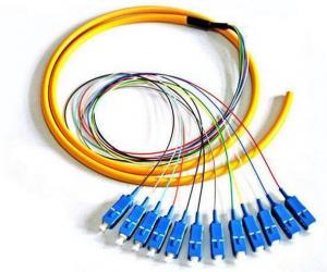China E2000 LC Bundle Fiber Optic Pigtail / fibre optic st connector on sale