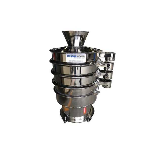 25tph Capacity 4 Deck Vibratory Screening Machine 500 Mesh