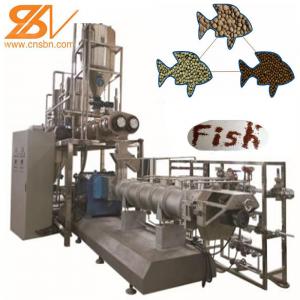 China 2-3t/H Pellet Sinking Fish Feed Extruder Machinery Plant 2000-20000 kg Weight on sale