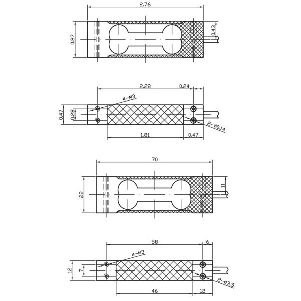 Single Point Load Cell IN-651E