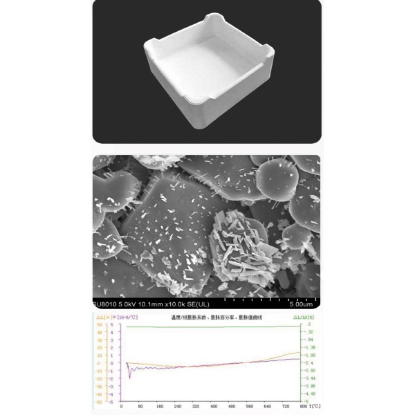 High Temperature Industrial Graphite Crucible For Lithium Battery Material Processing