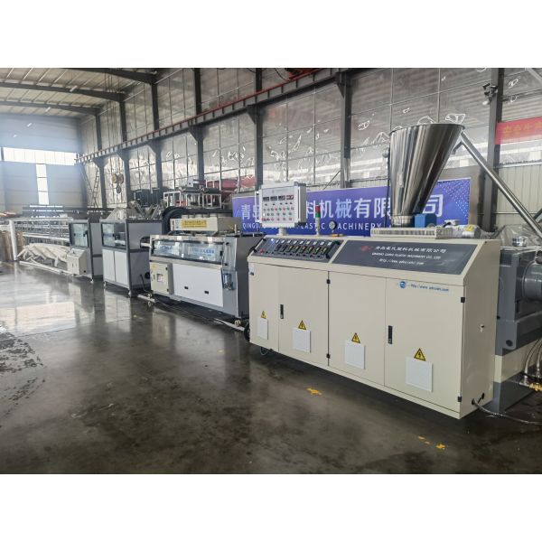 Durable Carbon Spiral Corrugated Pipe Production Line with Winding Machine 100m/roll and 37-55kw Motor Power