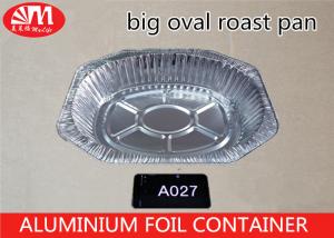 Buy cheap 6900ml Volume Aluminum Turkey Roasting Pan , Aluminum Foil Pie Pans For Baking product