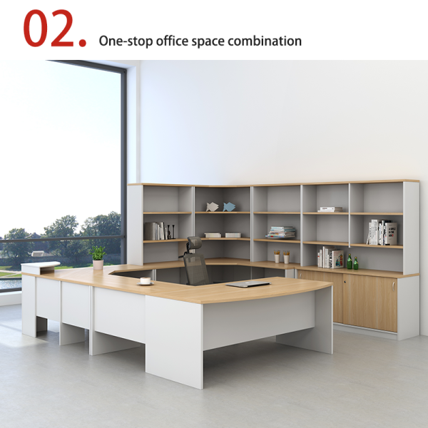 Foshan Irregular Document Storage Cabinet, Office Corner Shelf, Customizable Color