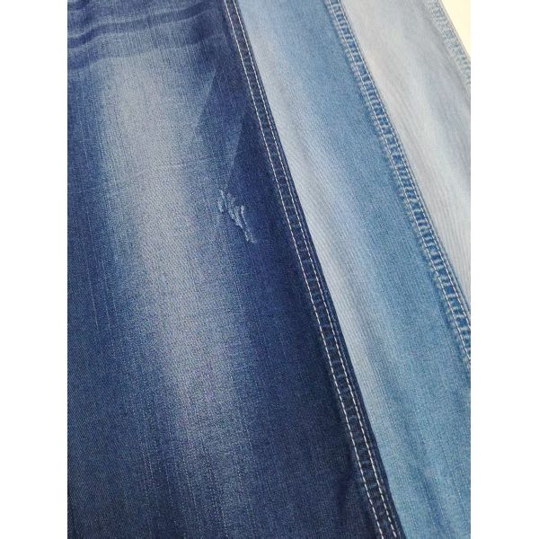 6.8oz Light Weight Twill Style Stretch Denim Fabric 69/71'' Full Width For Summer Jeans