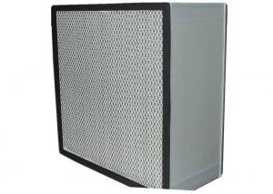 China Commercial Clean Room HEPA Air Filter Media , Stainless Steel Frame on sale