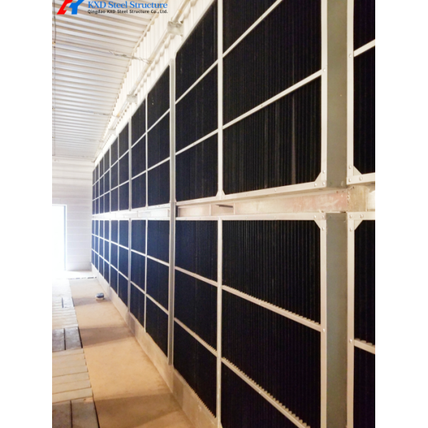 Modern Piggery House Steel Structure Metal Cattle Shed Customized Dimension