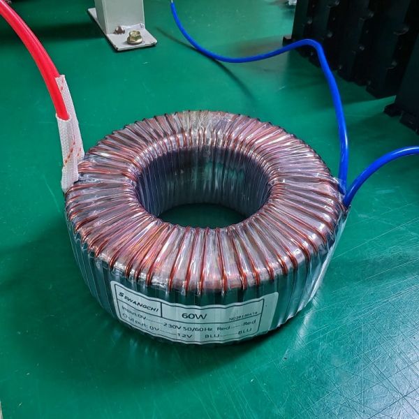 Pure Copper Wire 60W Toroidal Transformer Input 110V 220V 230V 240V Output 9V 12V 15V 18V 24V 36V 48V For Audio Amplifier