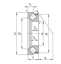 Seperable Spherical Thrust Roller Bearings