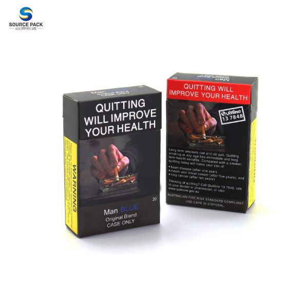 10 20 Disposable Paper Cigarette Pack Box Custom Paper Empty Blank Pack