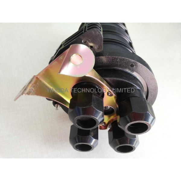 FTTH Fiber Optic Cable Joint Closure 4 Ports 24 Cores For Underground / Pipeline