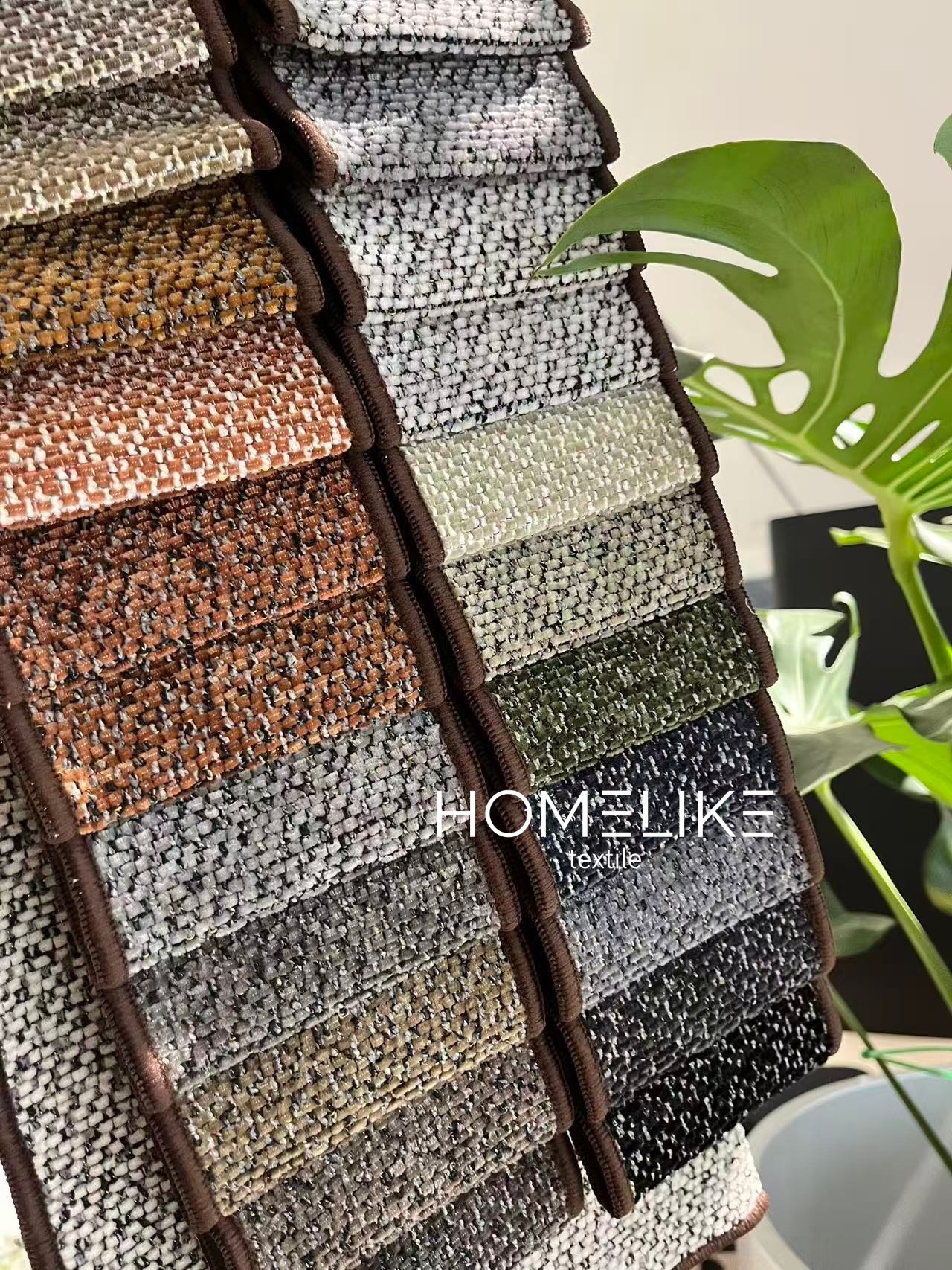 370gsm two color tone chenille sofa fabric
