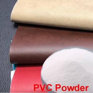 China Seat Cover Leather PVC Raw Material White Powder Textile Fabric Grade on sale
