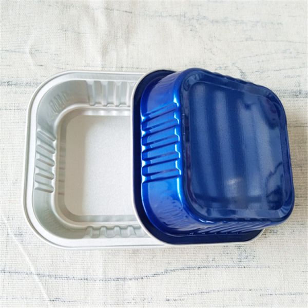 100ml square aluminum foil sealed box